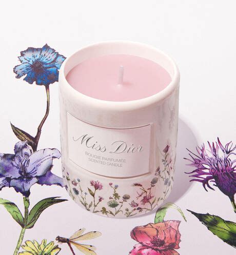 miss dior bougie parfumee scented candle|Miss Dior Scented Candle: Candle with Floral Notes .